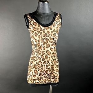 OOAK Leopard Print Dress Agoraphobix Creations